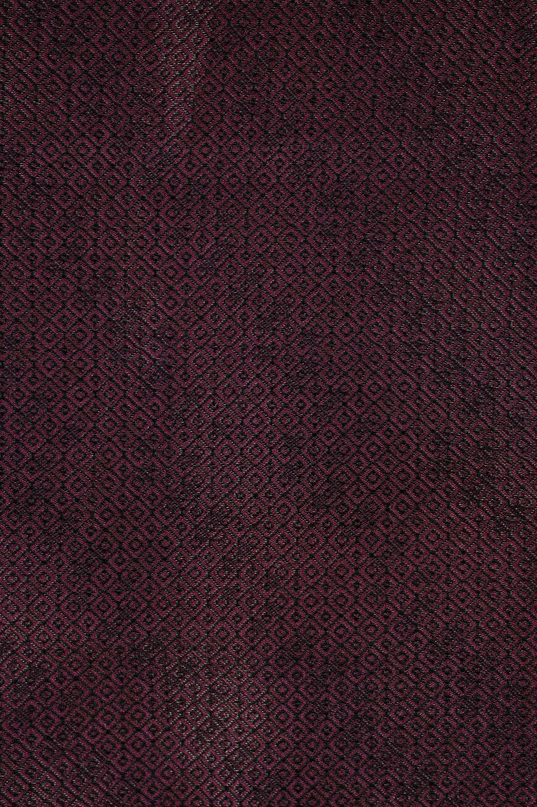 Magenta  Pink Art Silk with Bronze Zari Floral Patterns view 3