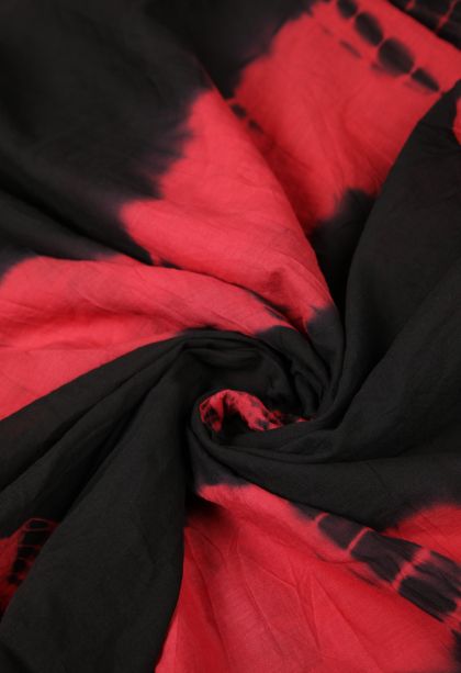 Rock Black Cotton Sarees with Without Zari Zari Geometric Shapes