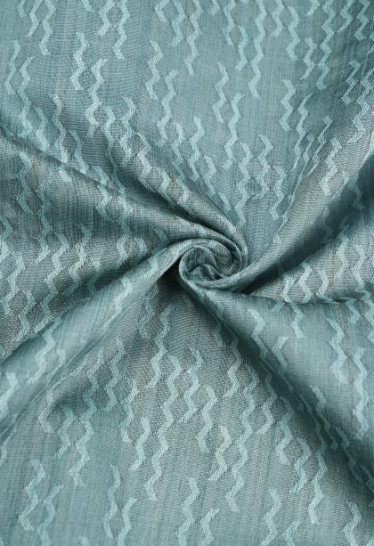 Sky Blue Tussar Saree with Without Zari Zari Stripes