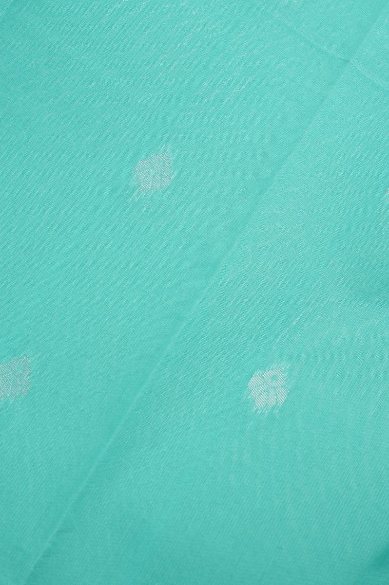 Lemon Yellow Visiri Madippu Silk Sarees with Silver Zari Floral Patterns view 3
