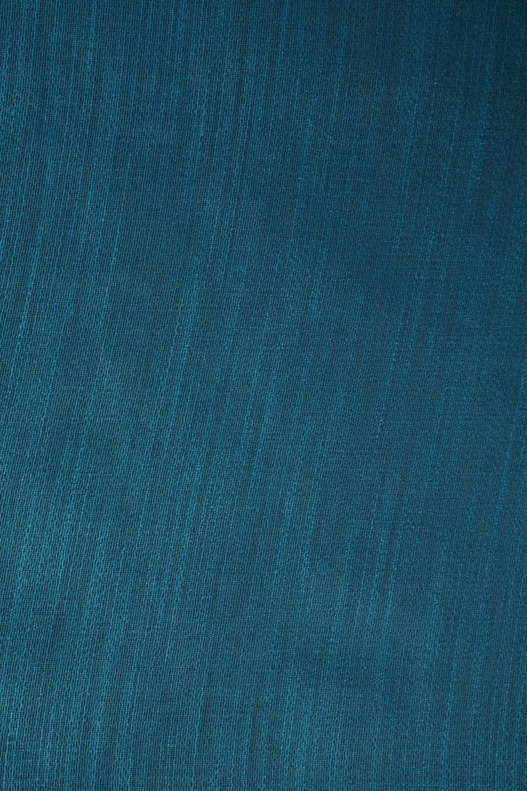 Cerulean Blue Tussar Saree with Silver Zari Floral Patterns view 3