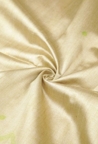 Cream White Tussar Saree with Without Zari Zari Floral Patterns