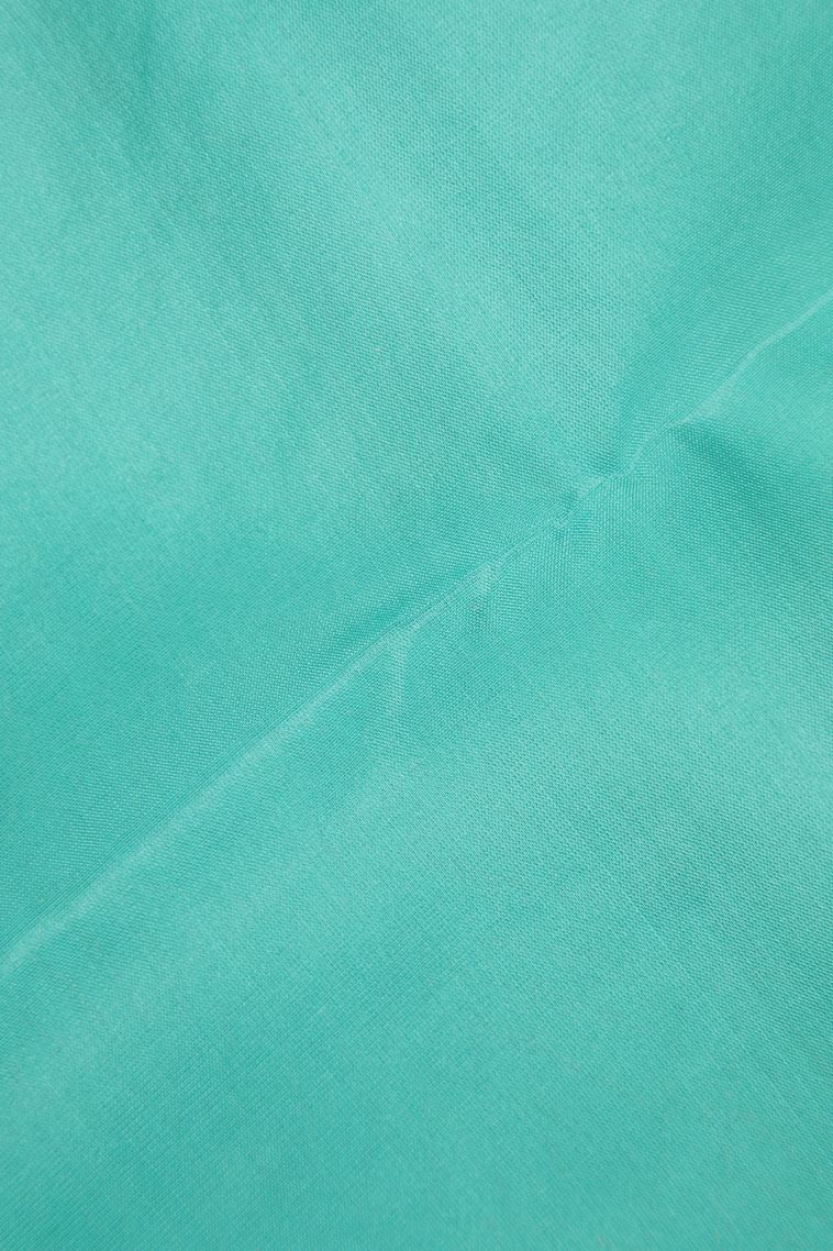 Cantaloupe Orange Soft Silk Saree with Copper Zari Stripes view 3