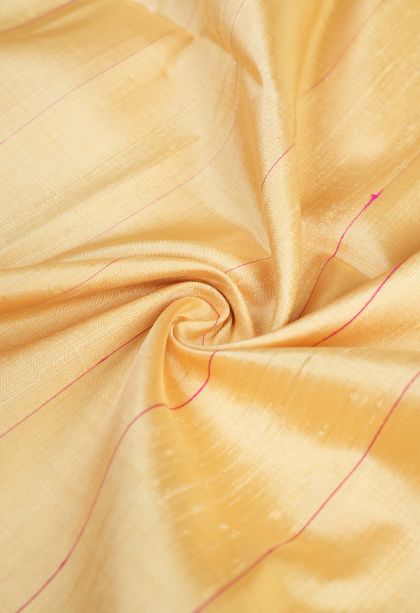 Cream White Soft Silk Saree with Without Zari Zari Plain