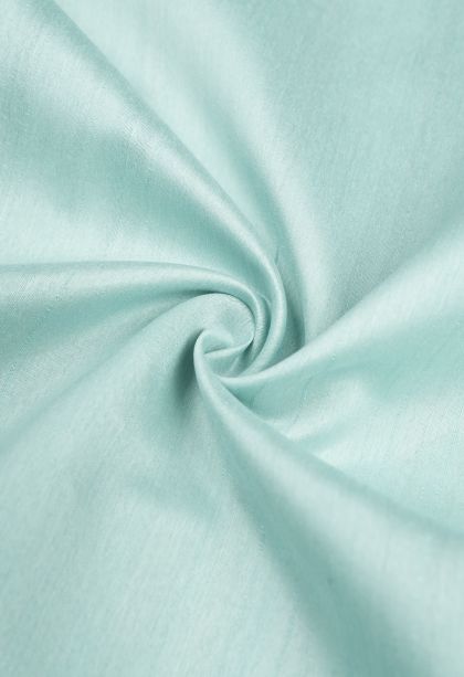 Arctic Blue Tussar Saree with Without Zari Zari Plain