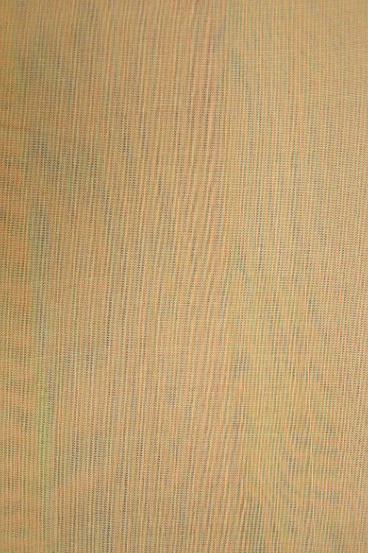 Cerulean Blue Silk Cotton Sarees with Gold Zari Manga view 3
