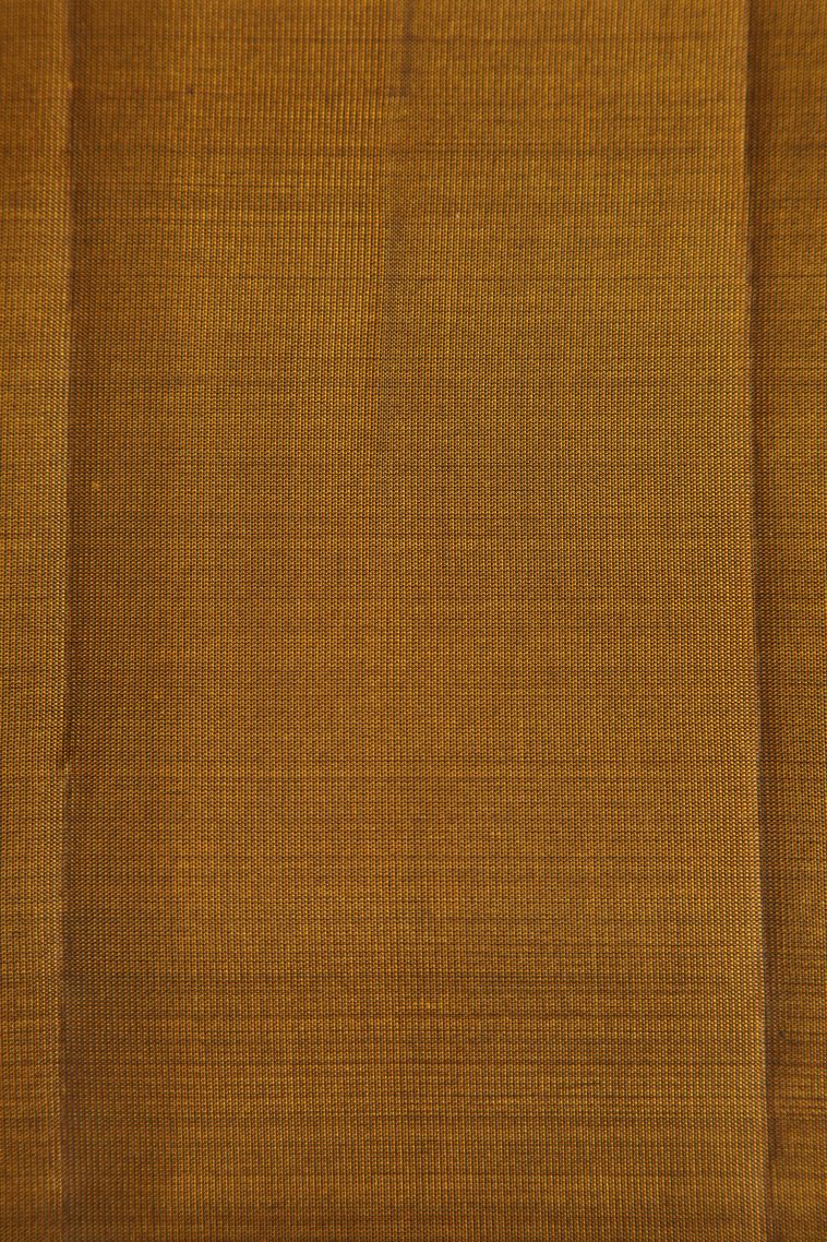 Viola Purple Soft Silk Saree with Copper Zari Buttis (small Dots Or Motifs) view 3