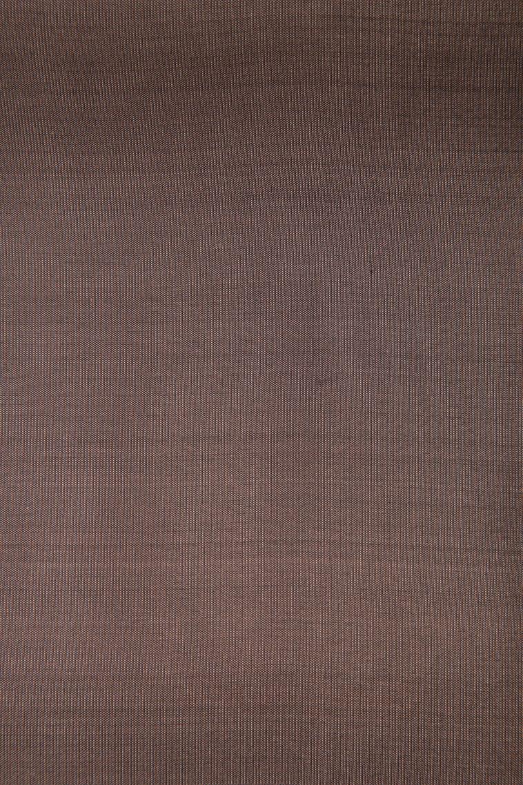 Viola Purple Soft Silk Saree with Copper Zari Floral Puttas view 3