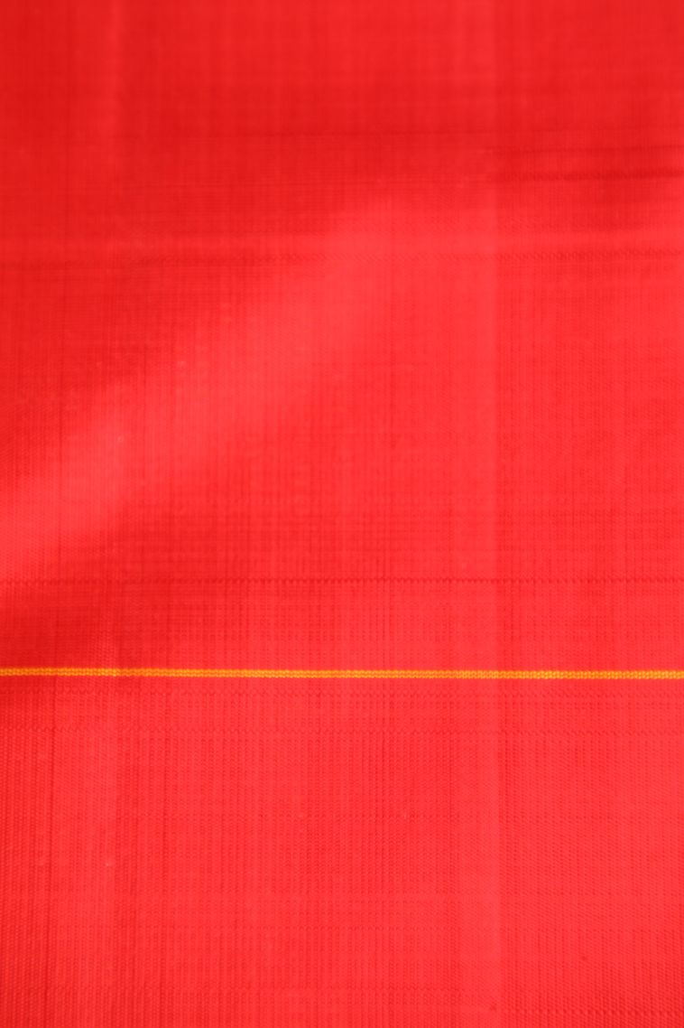 Berry Blue Kanchipuram Silk Sarees with Gold Zari Plain view 3