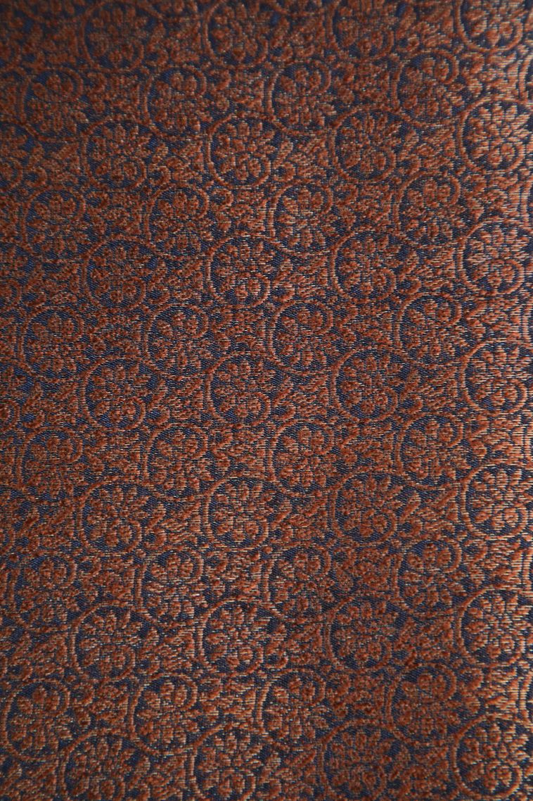 Charcoal Black Jute Sarees with Antic Zari Floral Patterns view 3