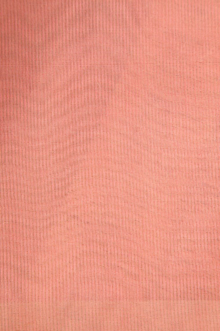 Flamingo Pink Organza Saree with Without Zari Zari Floral Patterns view 3