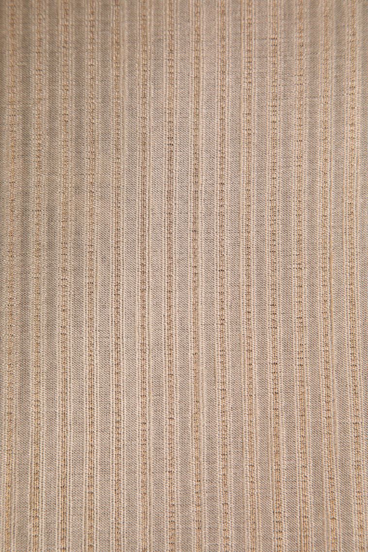 Asphalt Black Semi Tussar Silk with Gold Zari Leaf Pattern view 3