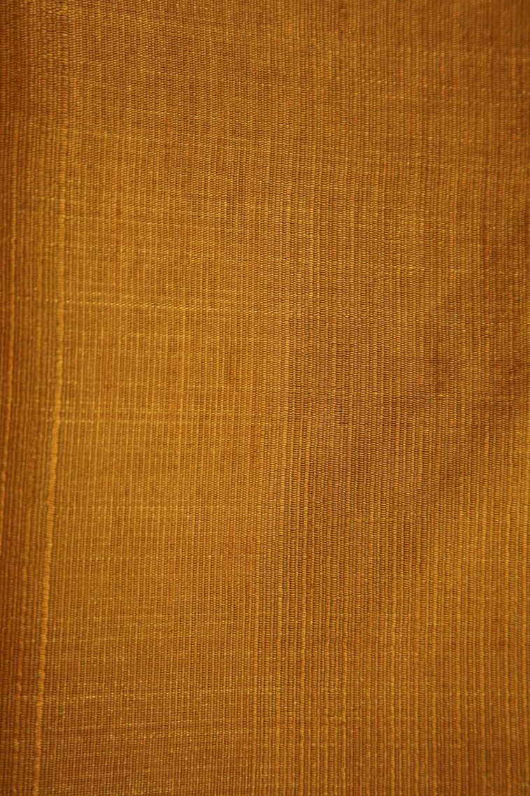 Rich Gold Semi Tussar Silk with Without Zari Zari Buttis (small Dots Or Motifs) view 3