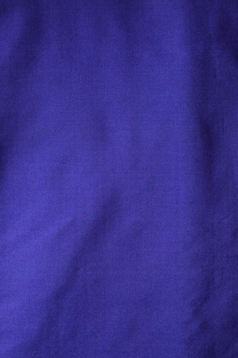 Lapis Blue Soft Silk Saree with Gold Zari Checks view 3