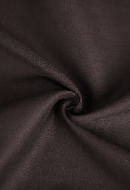 Asphalt Black Cotton Sarees with Without Zari Zari Plain