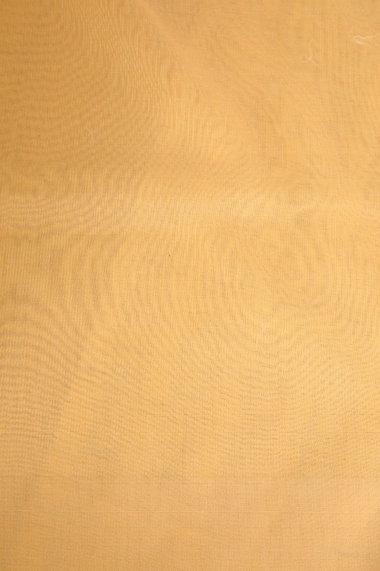 Macaroon Yellow Organza Saree with Multy Colour Zari Geometric Shapes view 3