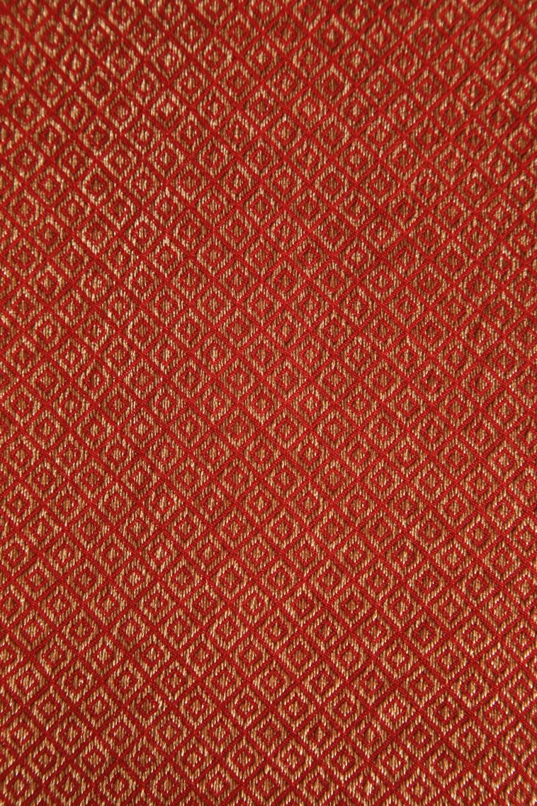 Linen White Banaras Sarees with Antic Zari Floral Puttas view 3