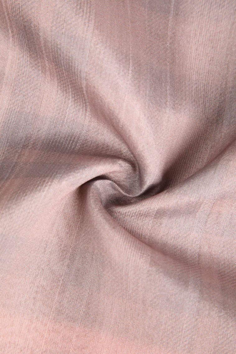 Lemonade Pink Semi Tussar Silk with Without Zari Zari Floral Patterns view 4