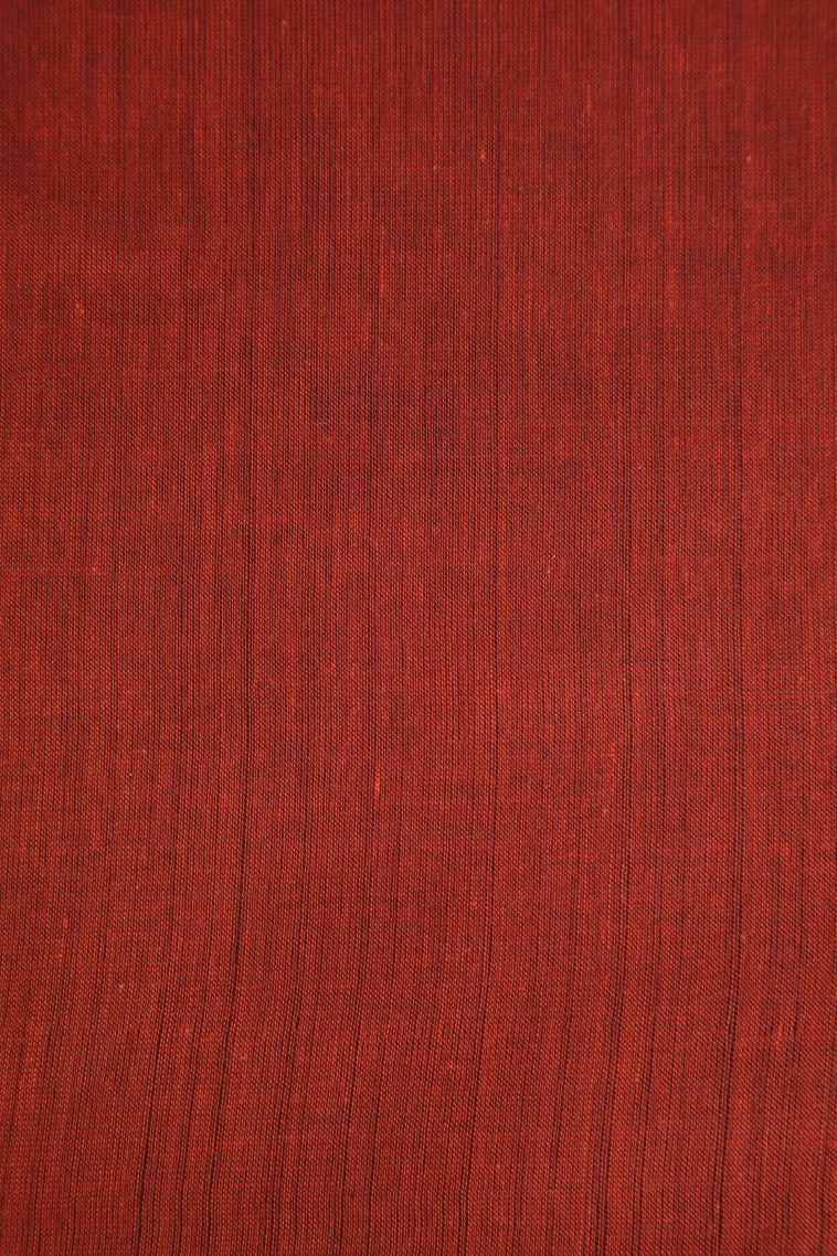 Blush Red Kovai Cotton Sarees with Without Zari Zari Geometric Shapes view 3