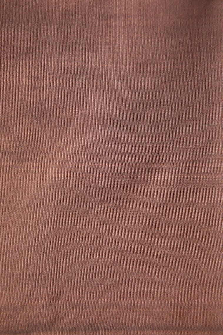 Tawny Brown Visiri Madippu Silk Sarees with Gold Zari Checks view 3