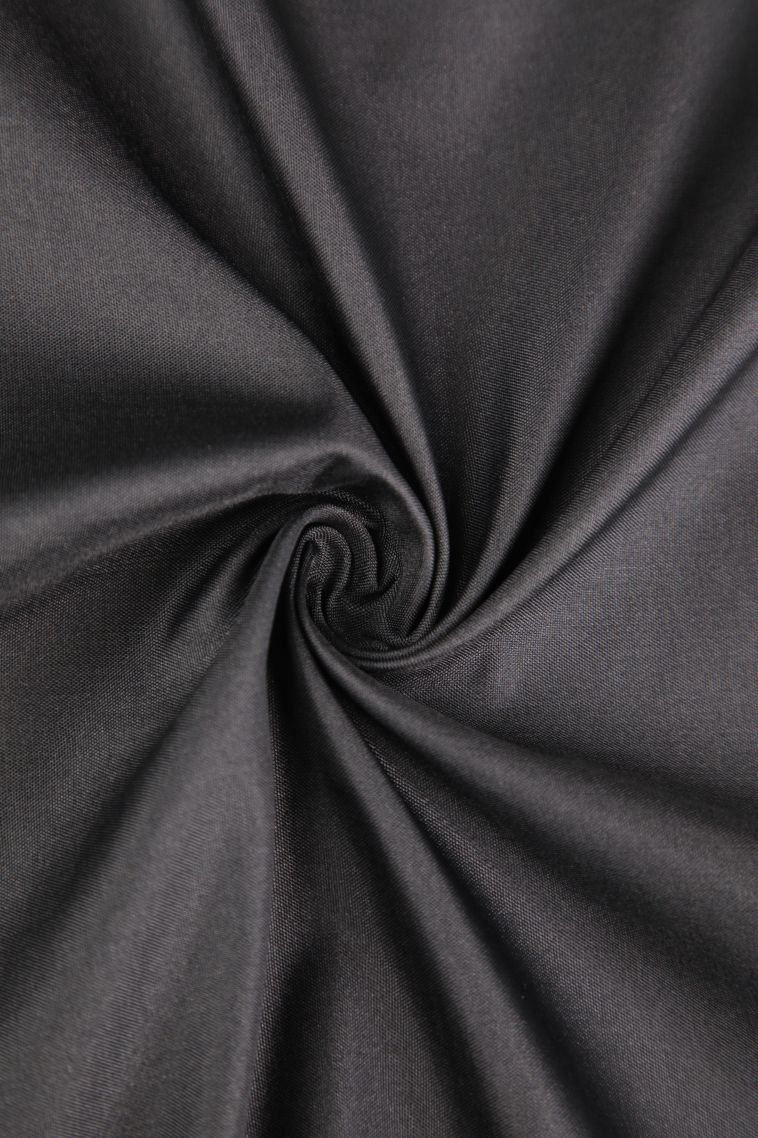 Charleston Black Soft Silk Saree with Copper Zari Kolam Pattern view 4