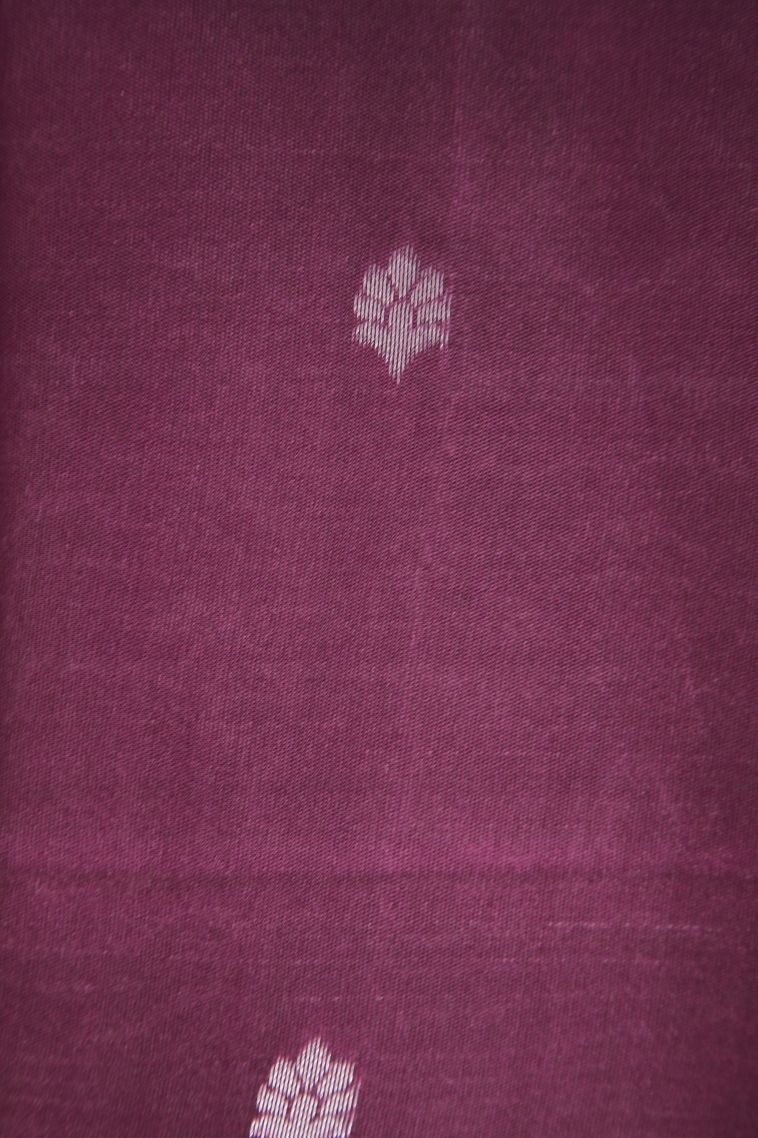 Mint Green Visiri Madippu Silk Sarees with Silver Zari Floral Patterns view 3