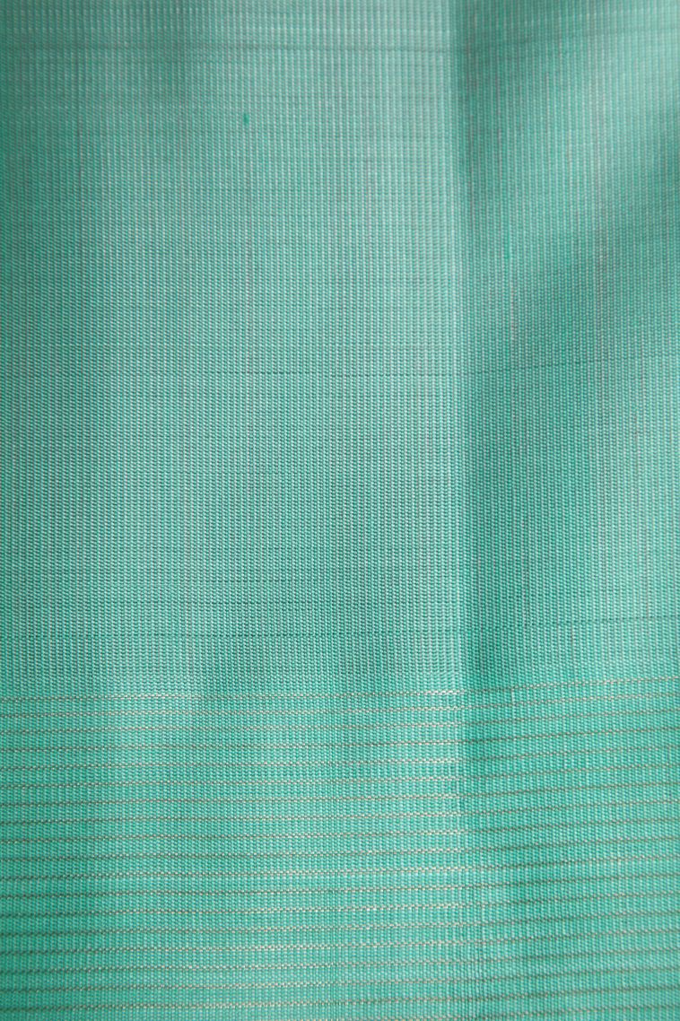 Ballet Pink Soft Silk Saree with Gold Zari Floral Patterns view 3