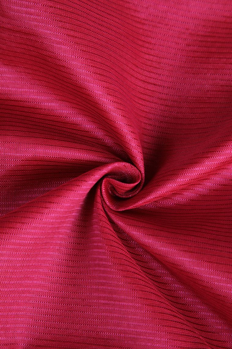 Magenta  Pink Cotton Sarees with Gold Zari Plain view 4