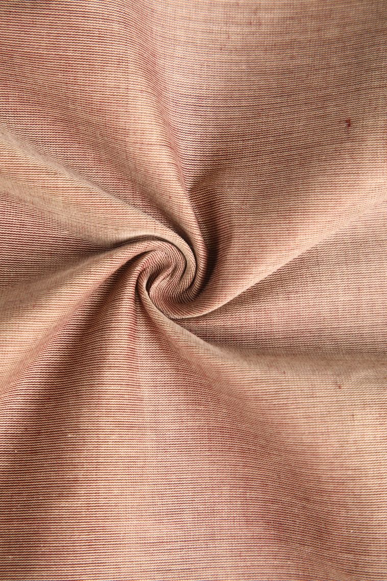 Vanilla Custard Yellow Chettinad Cotton Sarees with Gold Zari Buttis (small Dots Or Motifs) view 4