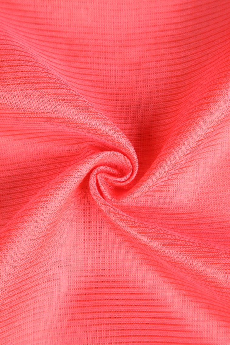 Rouge Pink Cotton Sarees with Gold Zari Plain view 4