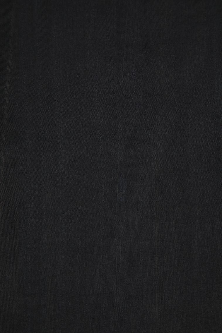 Jungle Black Tussar Saree with Without Zari Zari Floral Patterns view 3