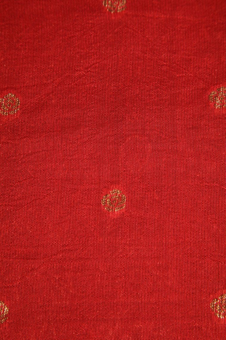 Basil Green Banaras Sarees with Antic Zari Checks view 3