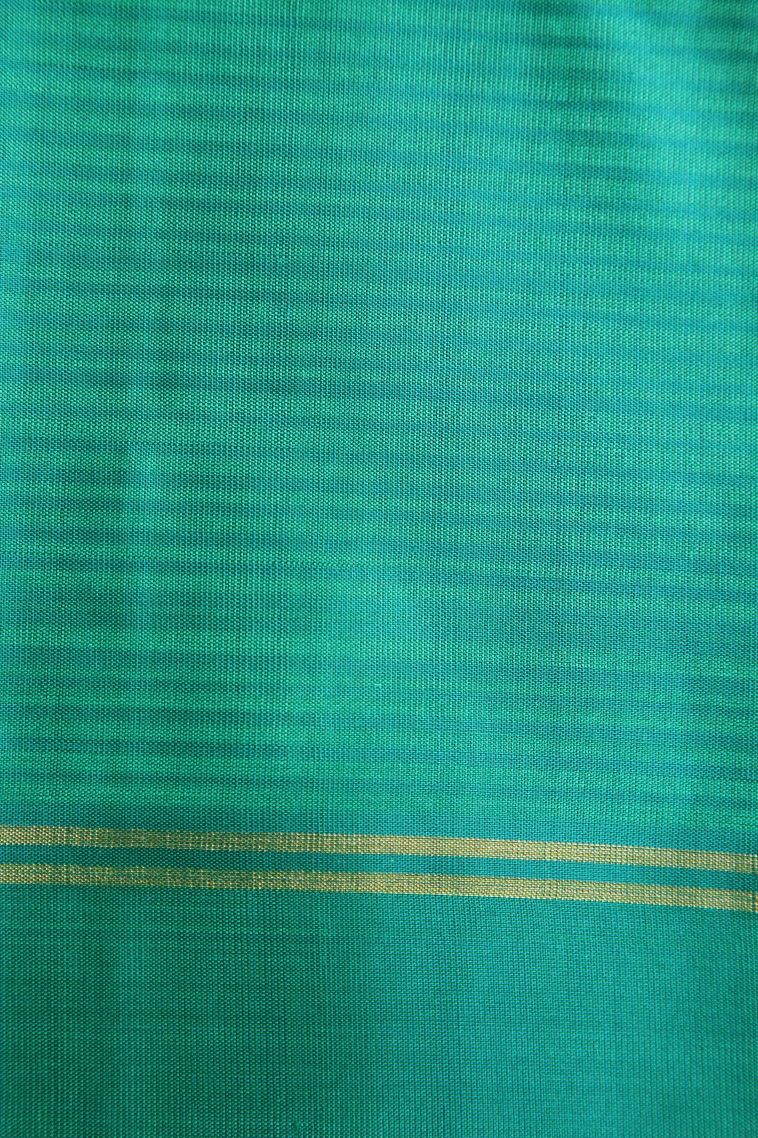 Strawberry Pink Soft Silk Saree with Gold Zari Vaira Oosi view 3