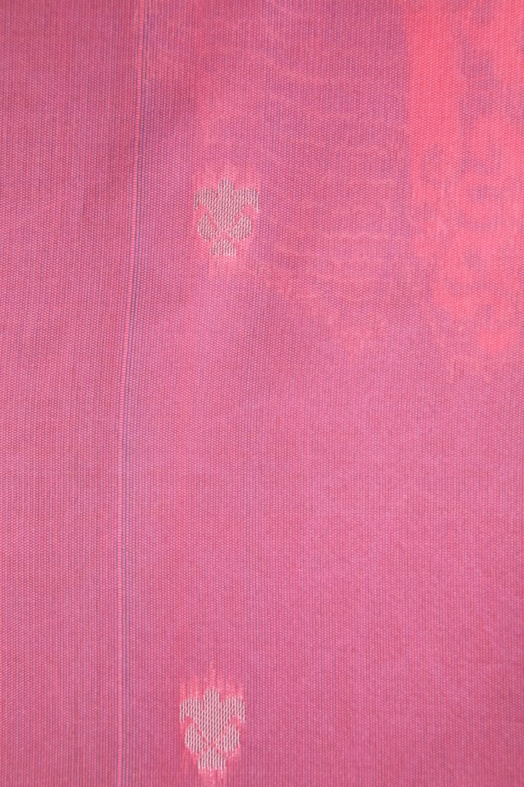 Daffane Blue Visiri Madippu Silk Sarees with Silver Zari Floral Patterns view 3