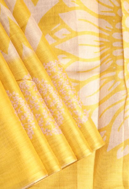 Gold Tissue Silk Sarees with Gold Zari Zig Zag Pattern