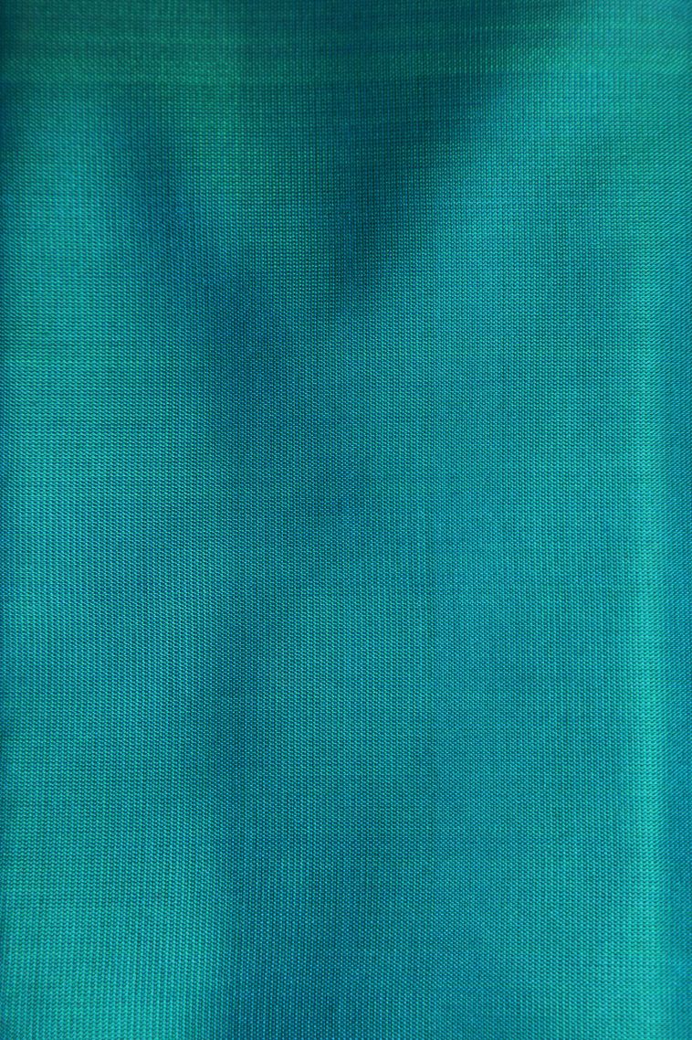 Bubblegum Pink Soft Silk Saree with Gold Zari Stripes view 3