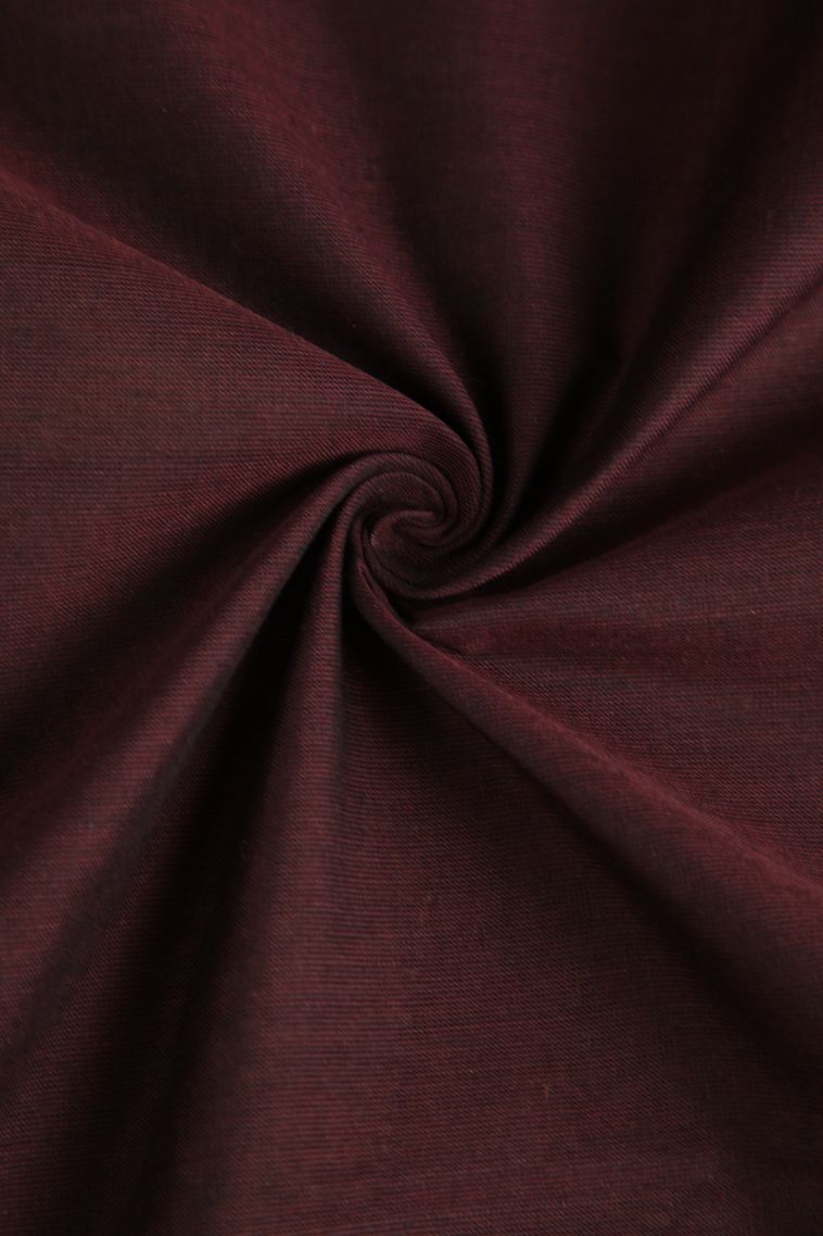 Cinnamon Brown Chettinad Cotton Sarees with Gold Zari Plain view 4