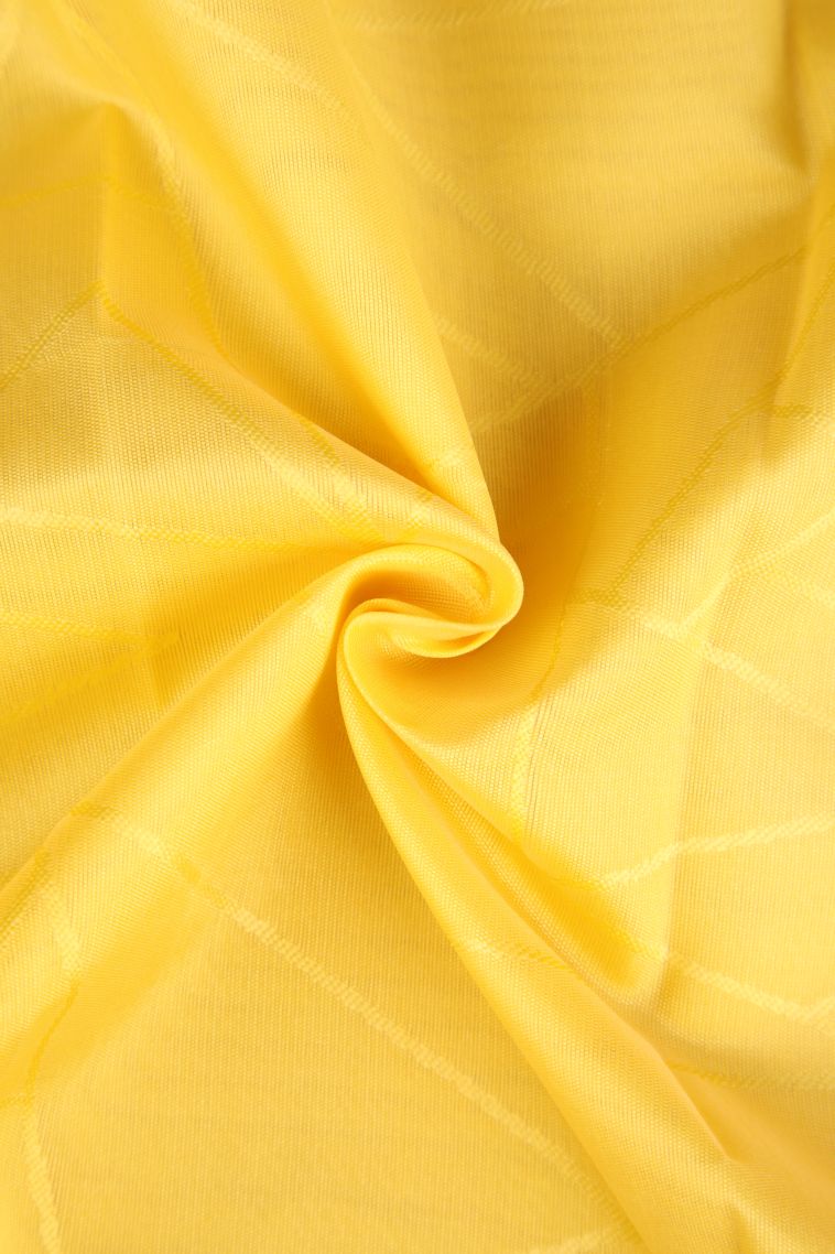 Lemon Yellow Visiri Madippu Silk Sarees with Silver Zari Floral Patterns view 4