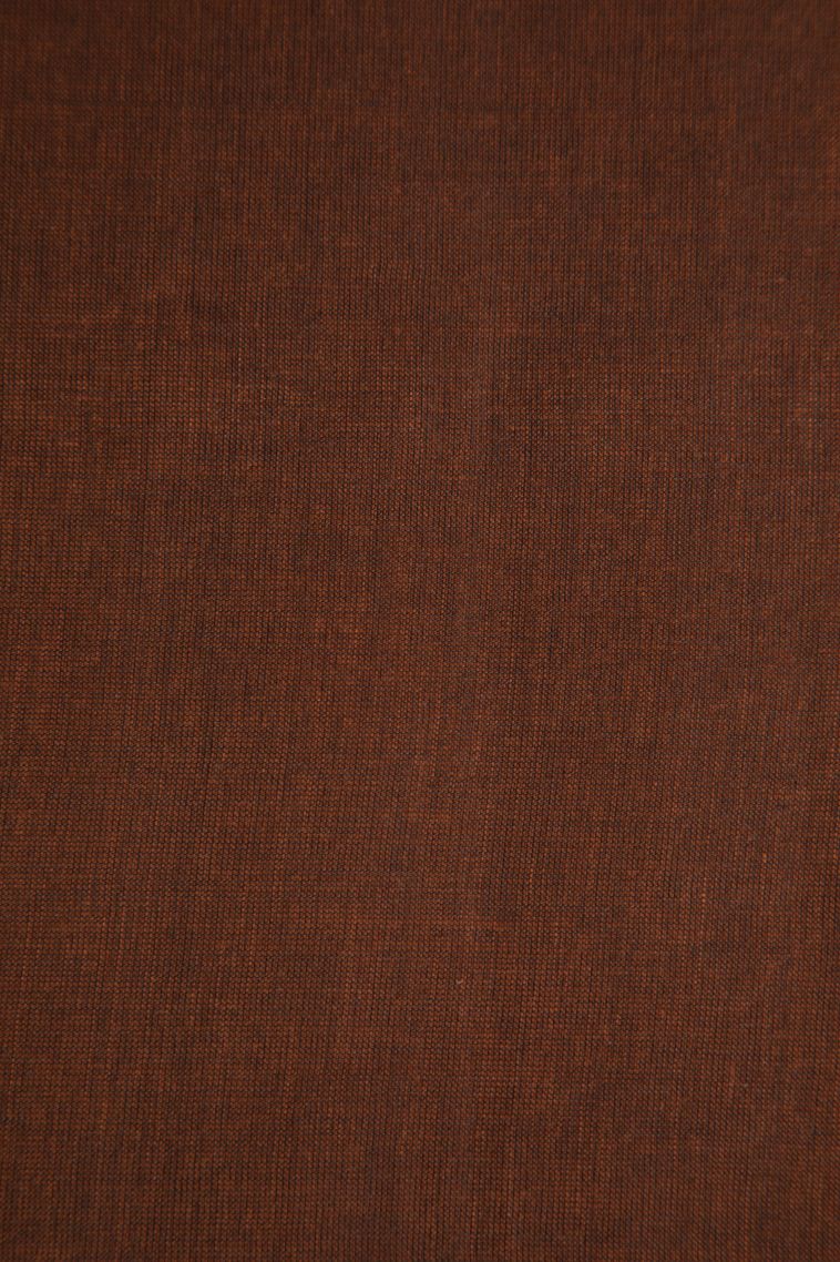 Caramel Brown Kovai Cotton Sarees with Without Zari Zari Geometric Shapes view 3