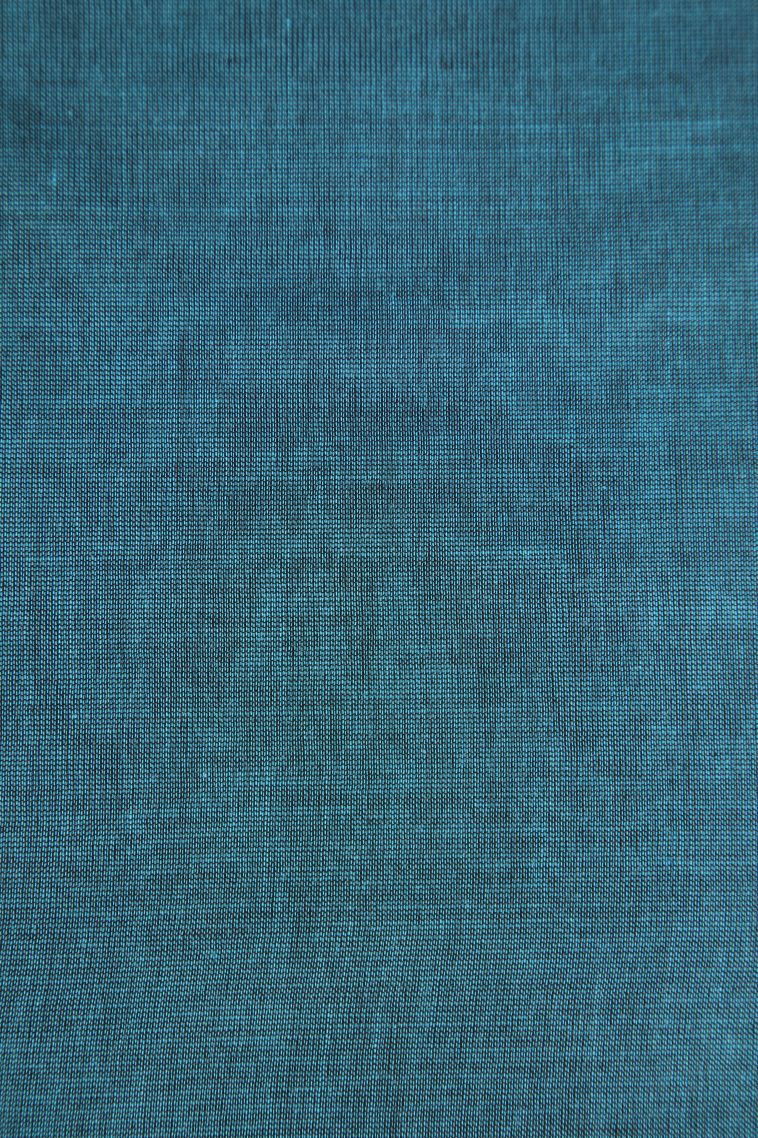 Cerulean Blue Kovai Cotton Sarees with Without Zari Zari Geometric Shapes view 3