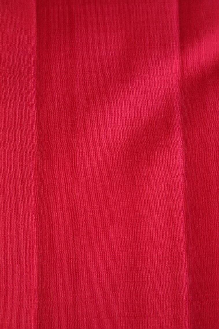 Strawberry Pink Kanchipuram Silk Sarees with Gold Zari Buttis (small Dots Or Motifs) view 3