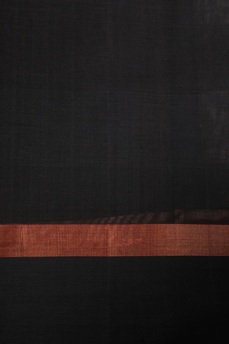 Cotton White Pure Handloom Kovai Cotton with Without Zari Zari Checks view 3