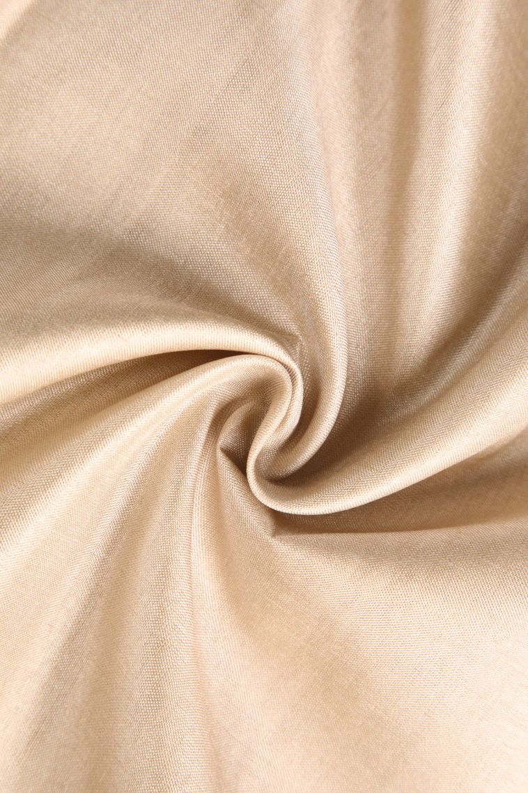 Vanilla Custard Yellow Semi Tussar Silk with Without Zari Zari Floral Patterns view 4