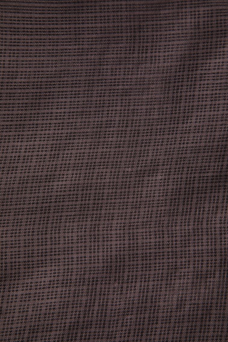Penny Brown Manipuri Cotton Sarees with Without Zari Zari Floral Patterns view 3