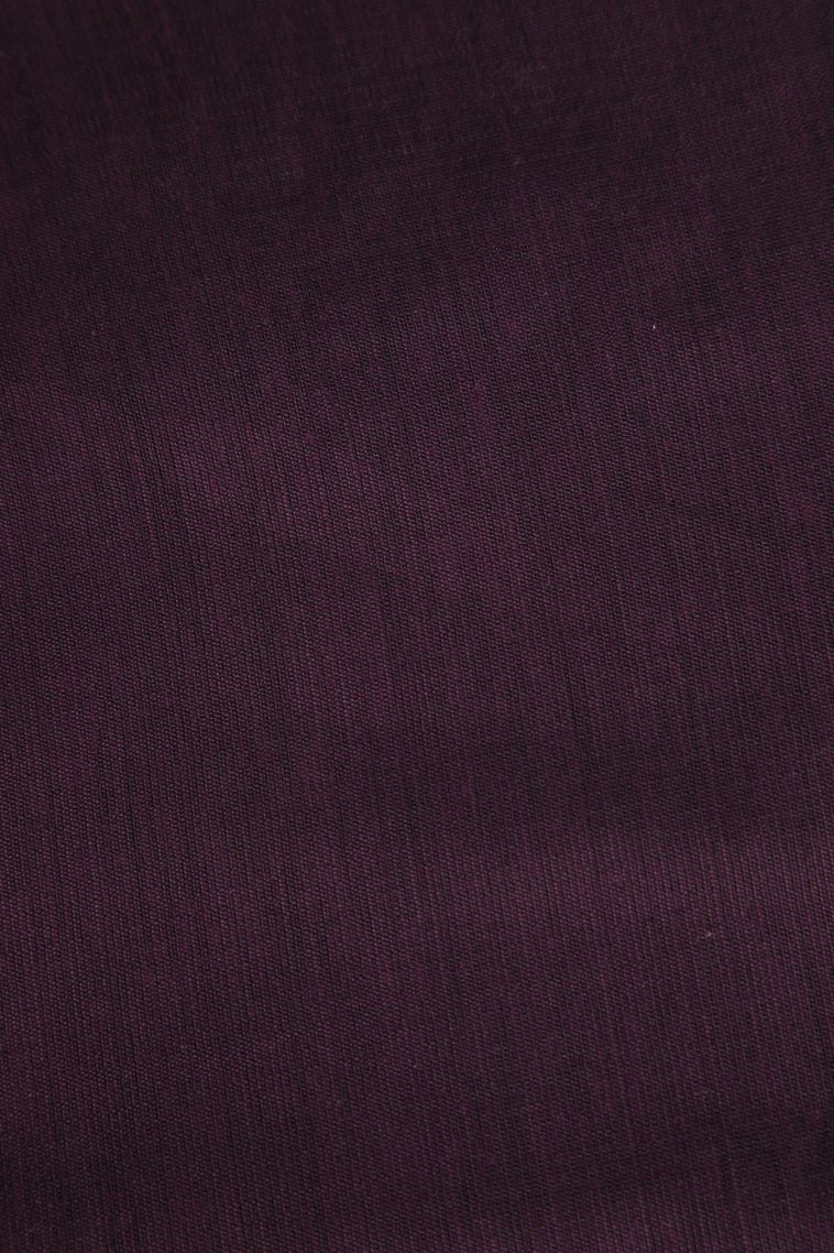 Plum Purple Manipuri Cotton Sarees with Without Zari Zari Floral Patterns view 3