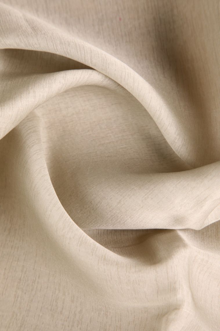 Chiffon White Jute Sarees with Silver Zari Plain view 4