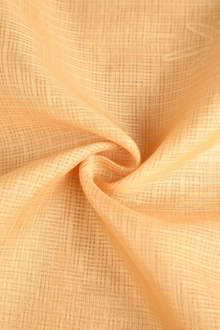 Sepia Yellow Manipuri Cotton Sarees with Without Zari Zari Embroidary view 4