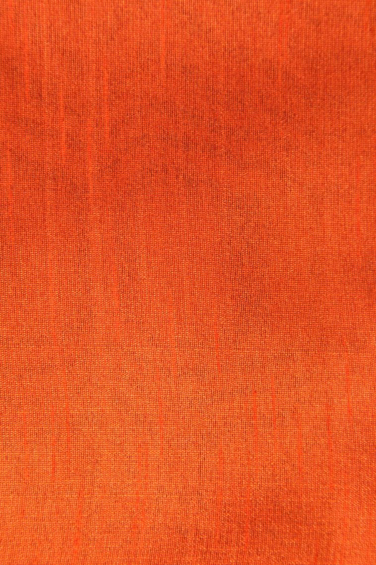 Tortilla Brown Jute Sarees with Thread Zari Thred Weaving view 3