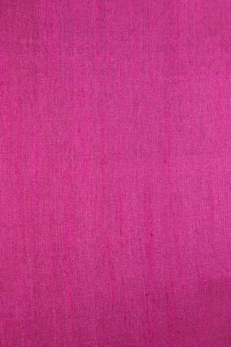 Salmon Pink Jute Sarees with Thread Zari Thred Weaving view 3