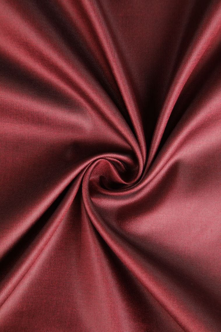 Mahome Red Apoorva Silk Sarees with Gold Zari Plain view 4